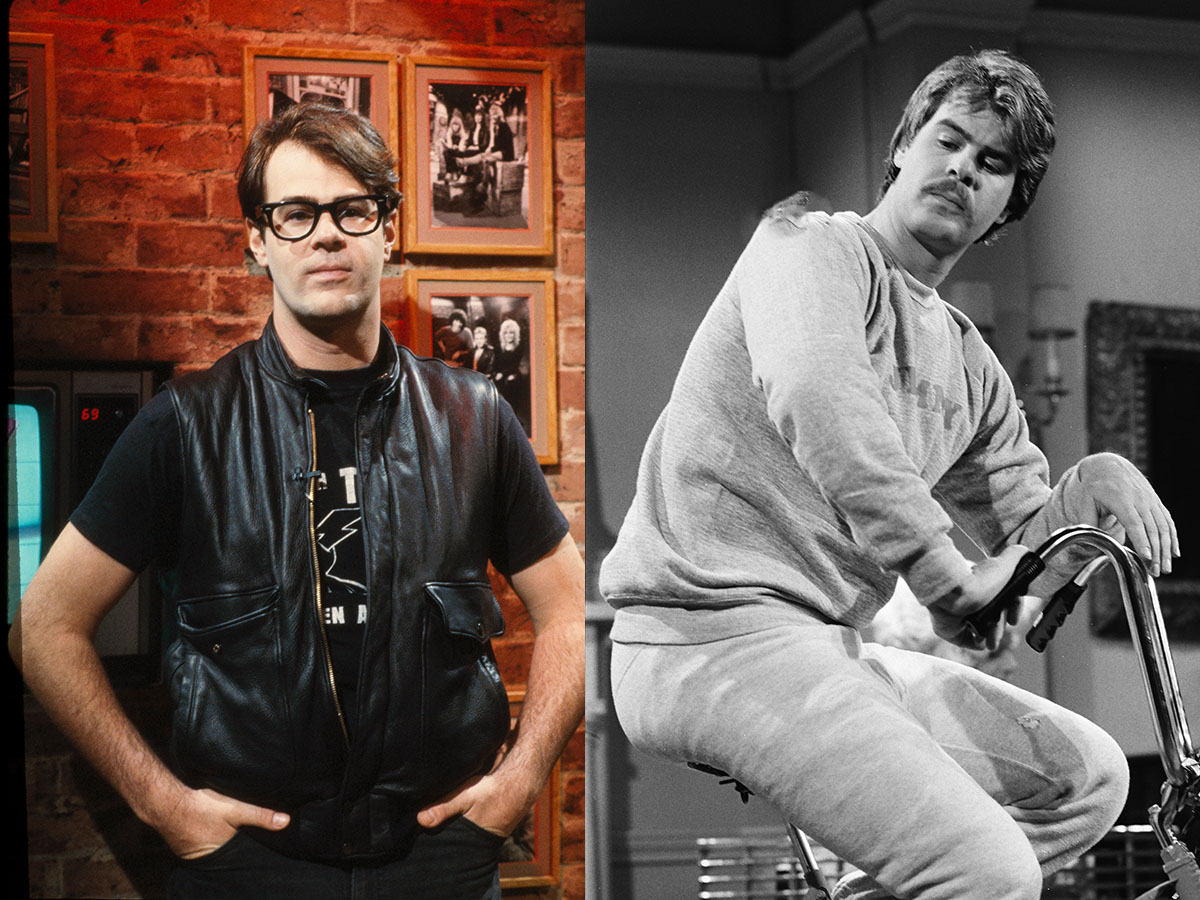 Dan Aykroyd Then