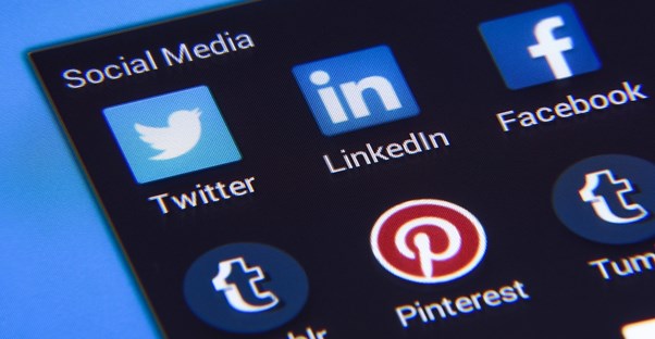 phone with social media apps