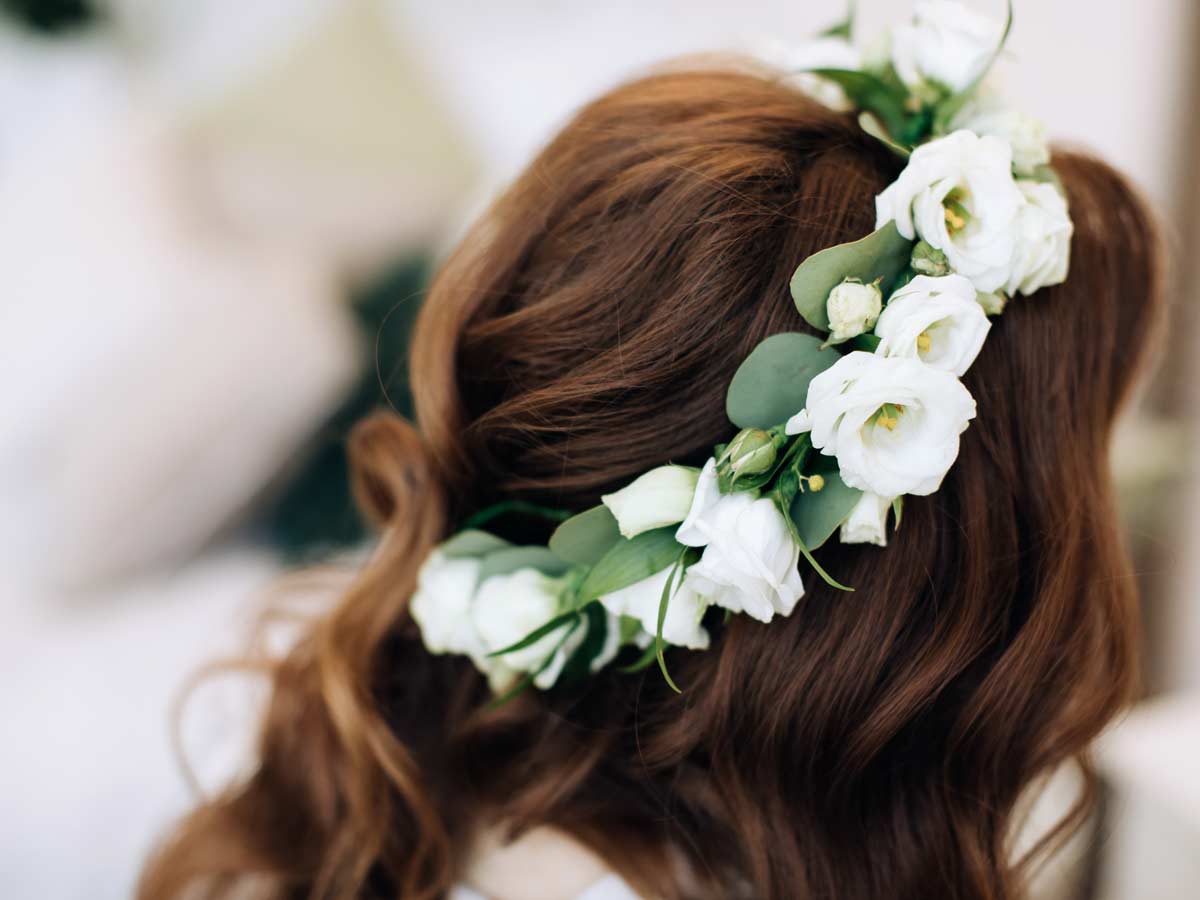 Laid-Back Waves with a Headband