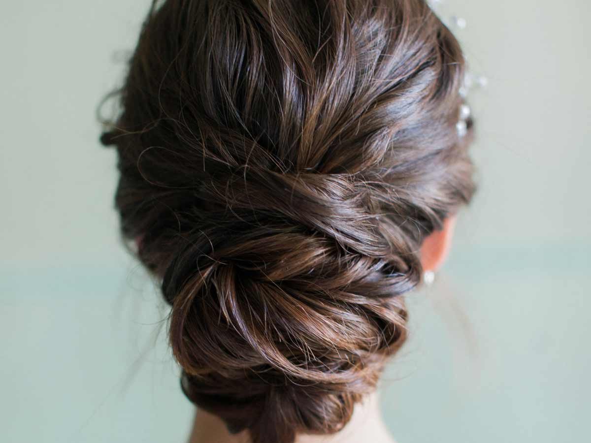 Low-Knotted Bun
