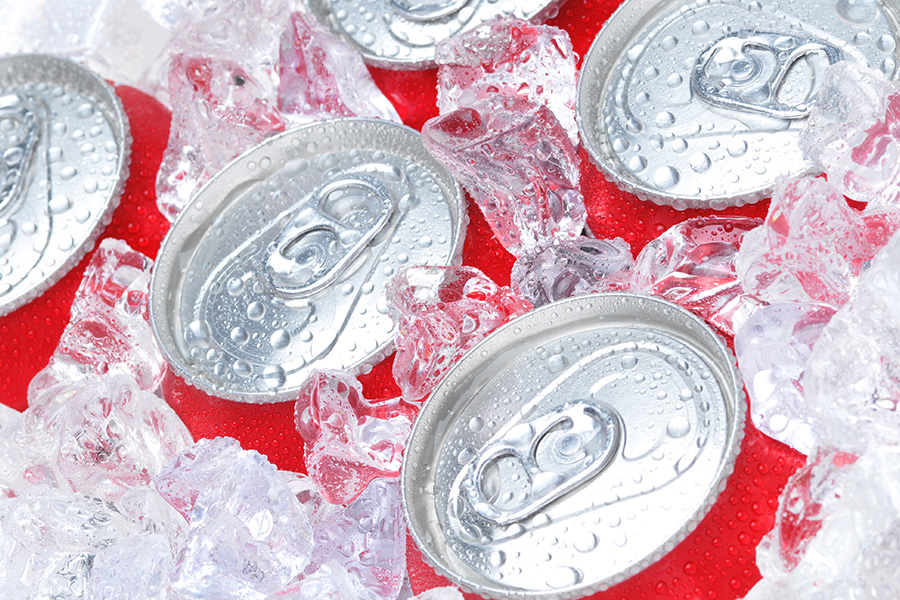Drinking Soda