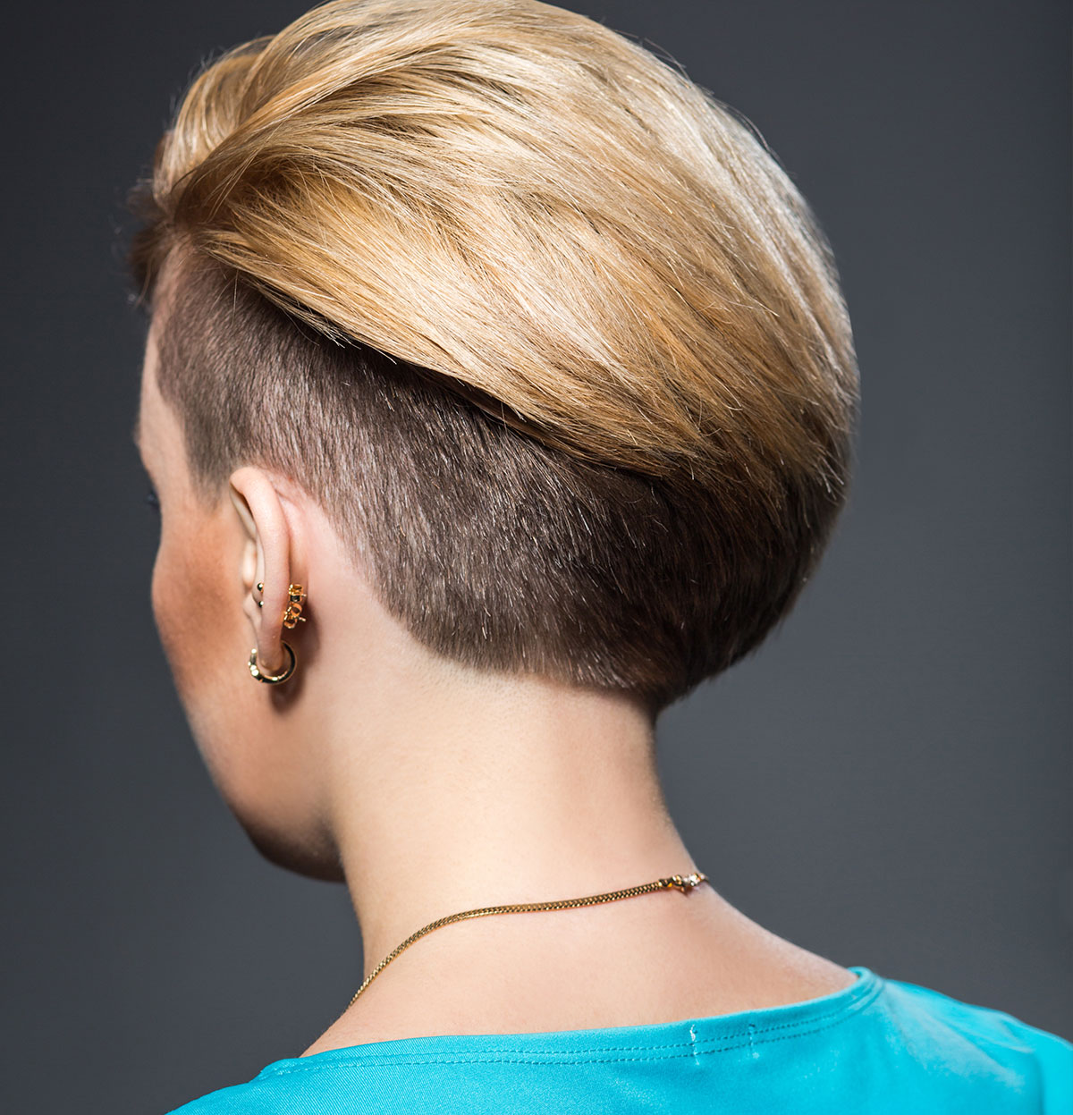 The Side Shaved Bob