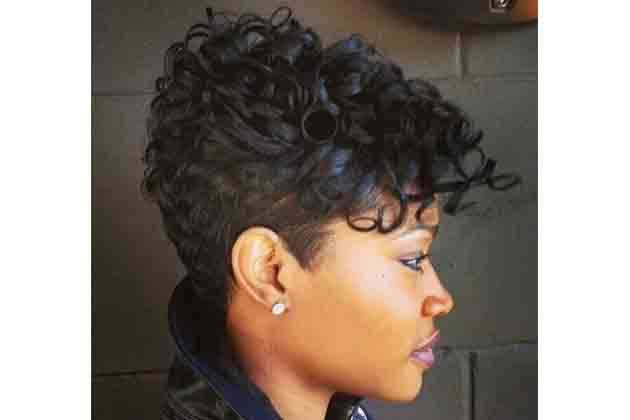 Tapered Afros