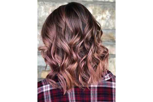 Rose Gold Balayage