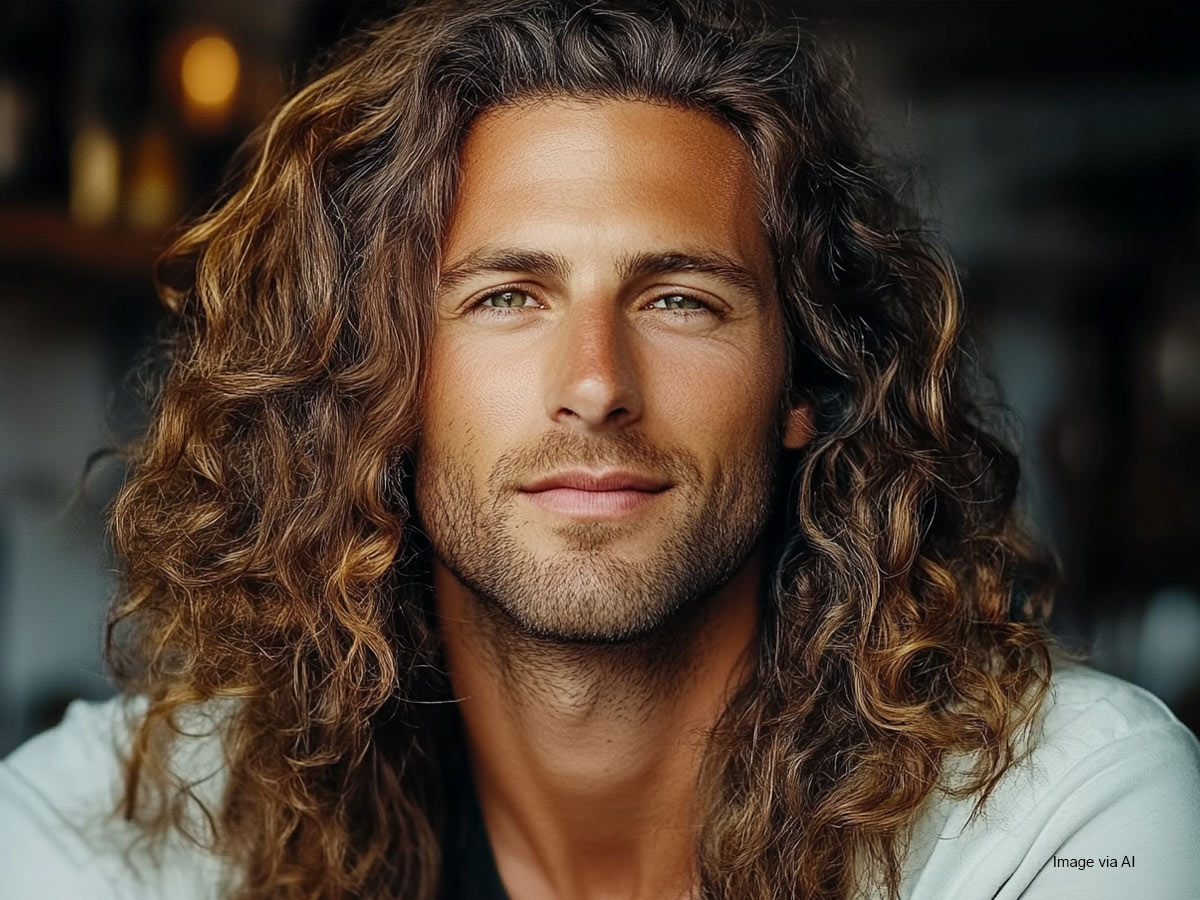 Long and Curly
