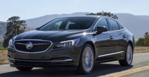 a 2019 buick lacrosse sedan on a road