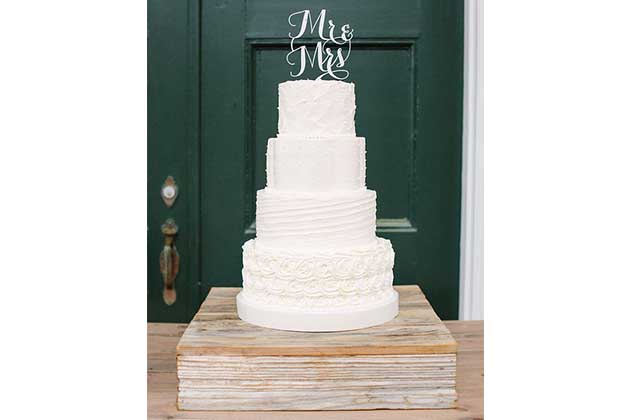 White-on-White Cakes