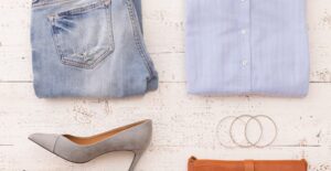 an example wardrobe of versatile fashion styles