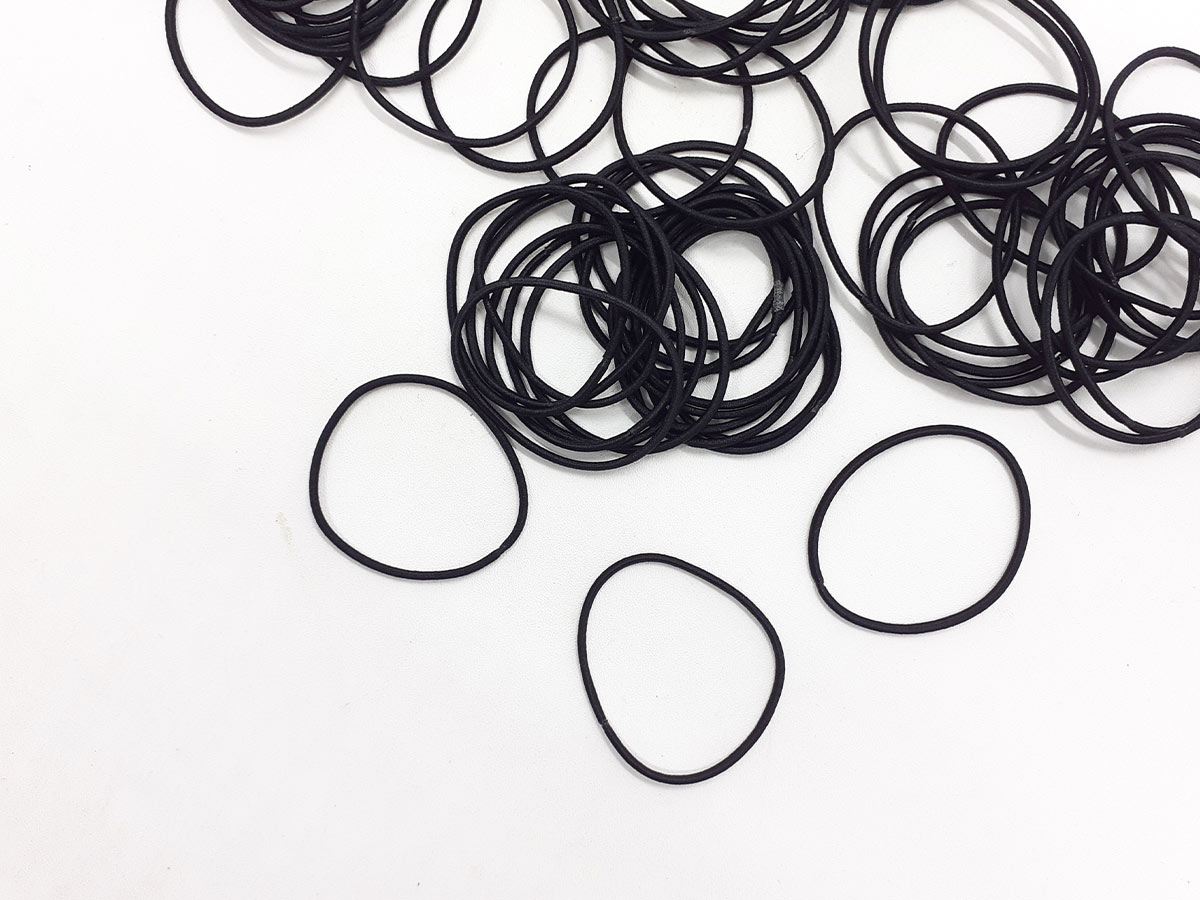 Any Style Using Elastic Hair Ties