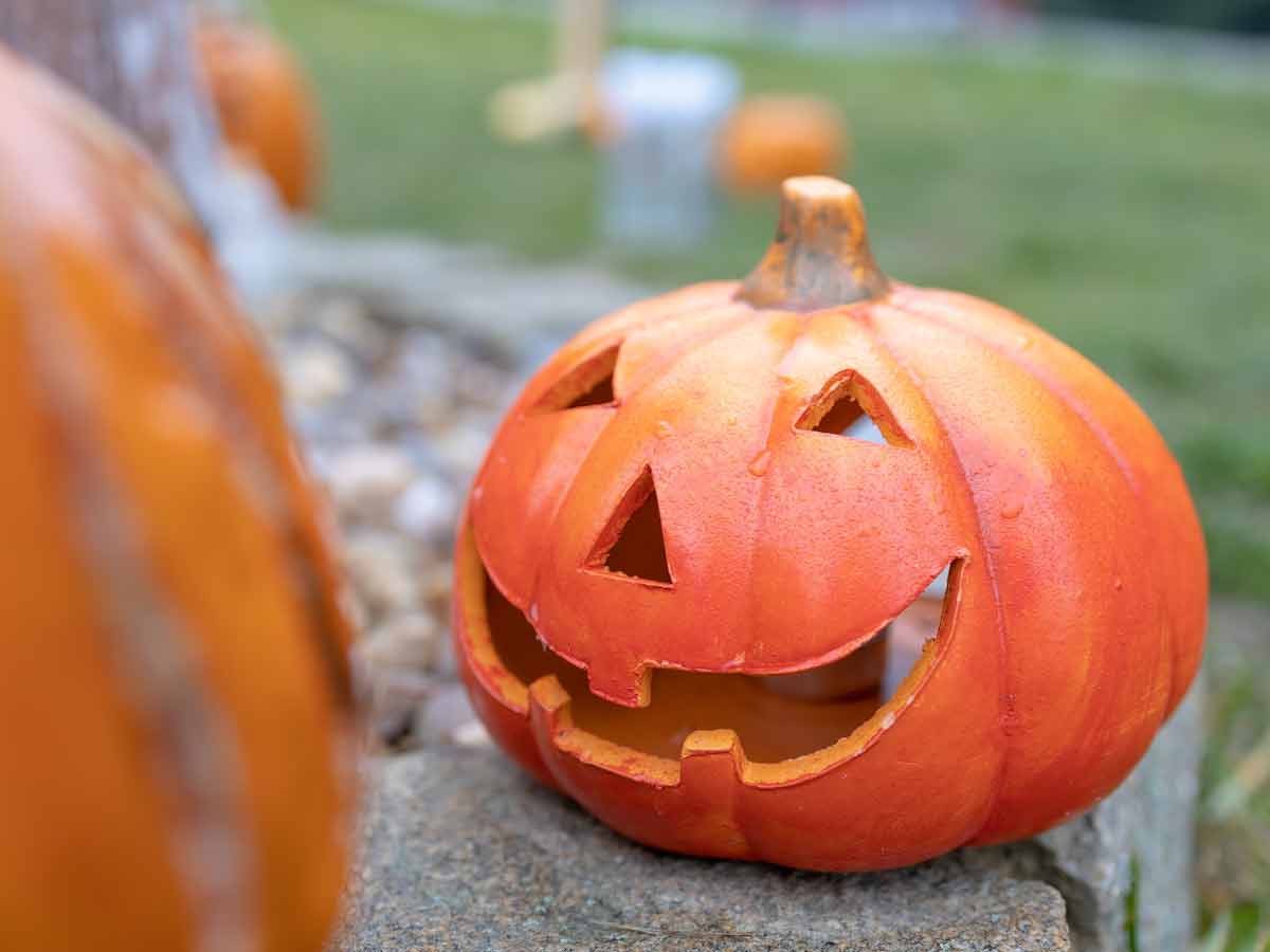 Pumpkin Statues