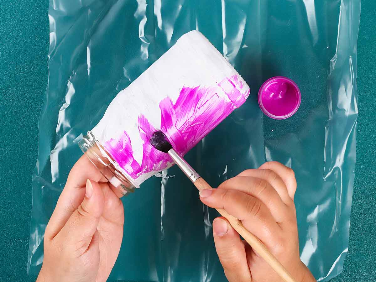Painted Mason Jars