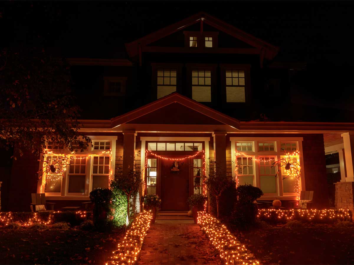 Pumpkin “Christmas” Lights