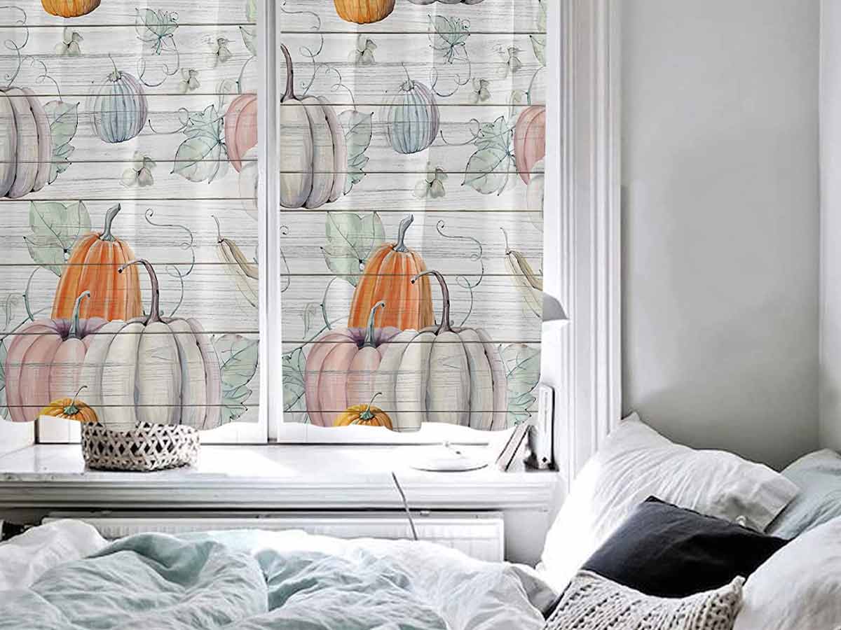 Pumpkin Curtains