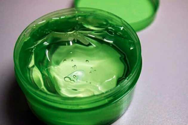 Moisturize with Aloe Vera