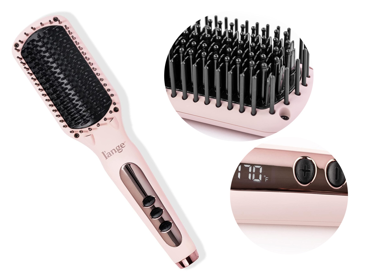 Hairbrush Straightener