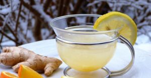 lemon ginger tea
