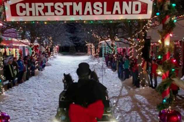 The Town is Perfectly Decorated
