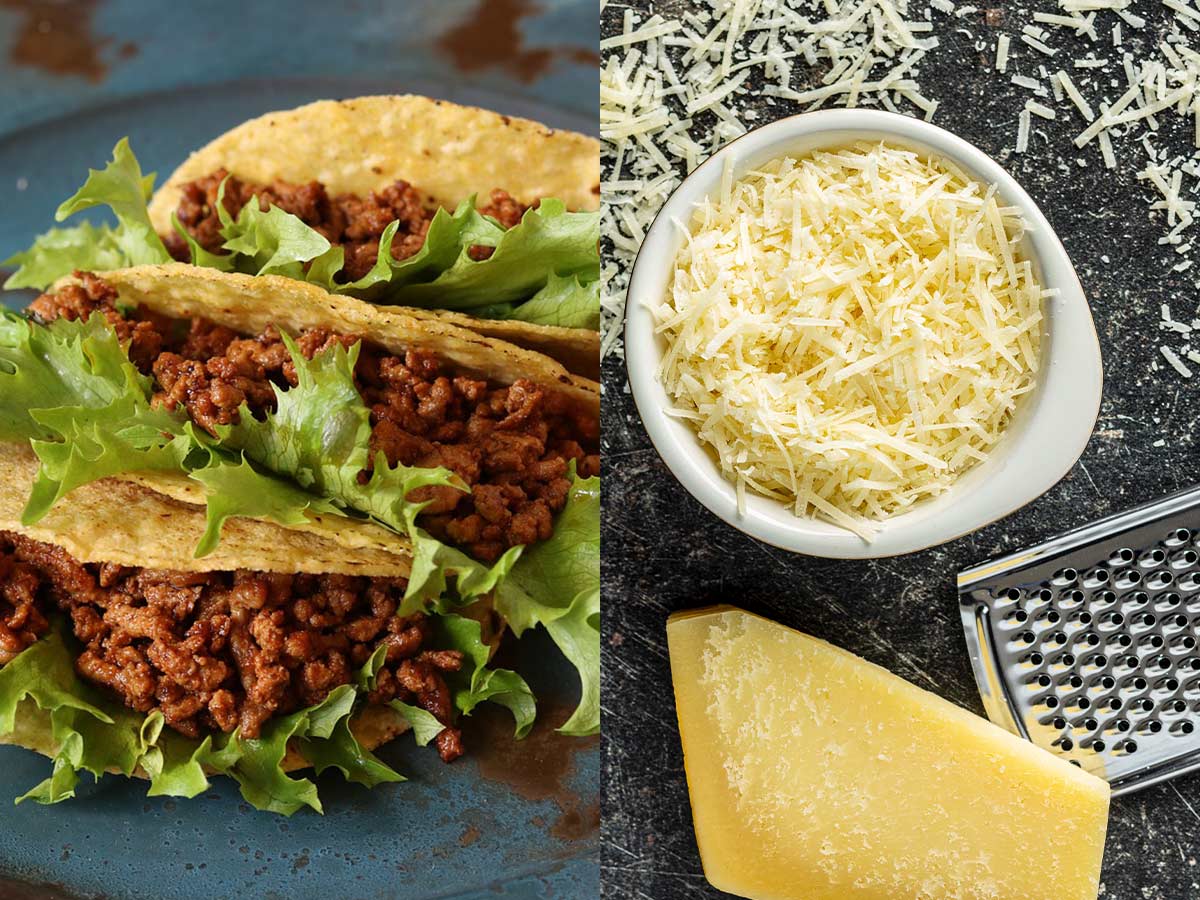Replace Taco Shells with Cheese Shells