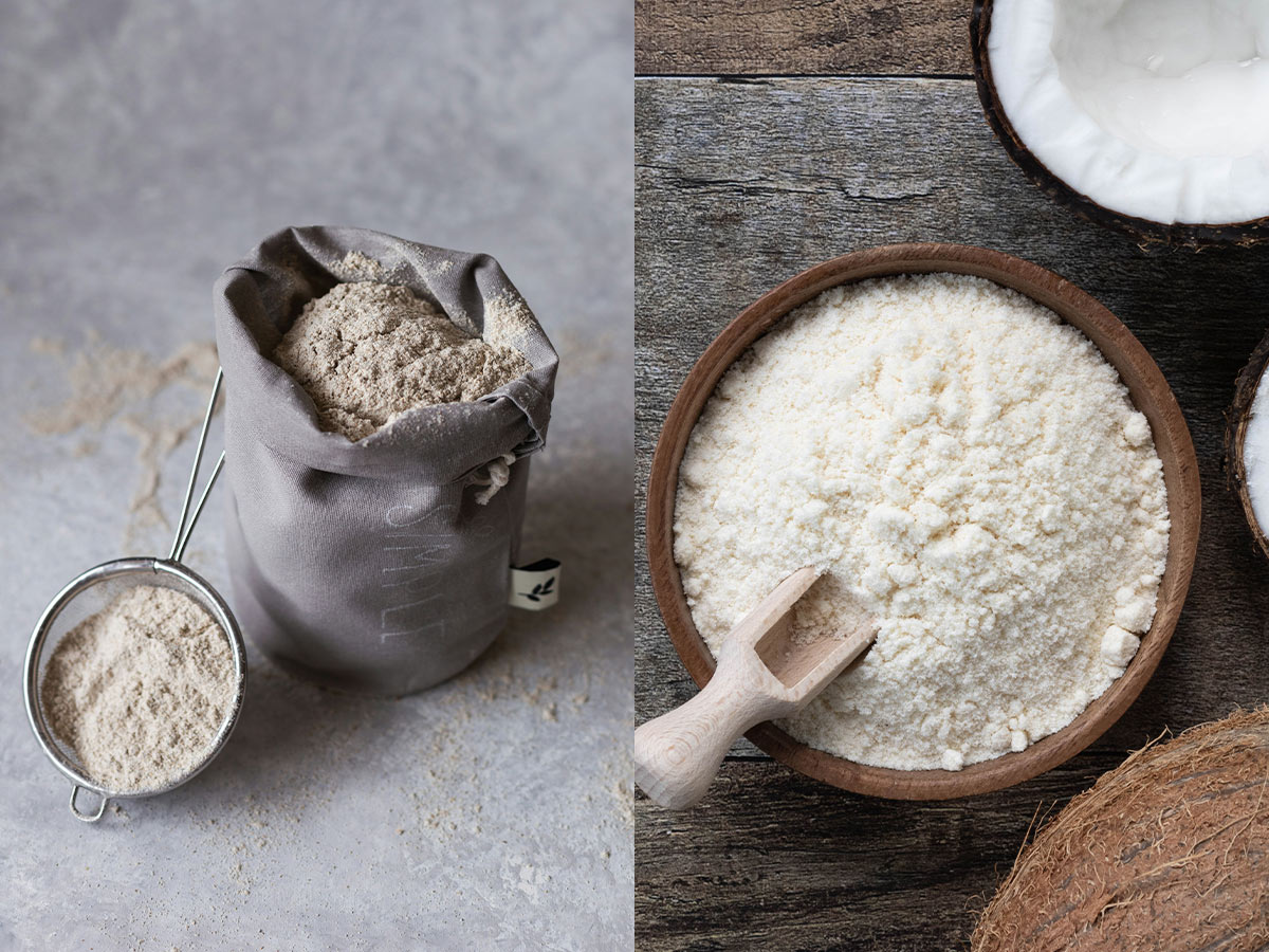 Replace Flour with Coconut Flour