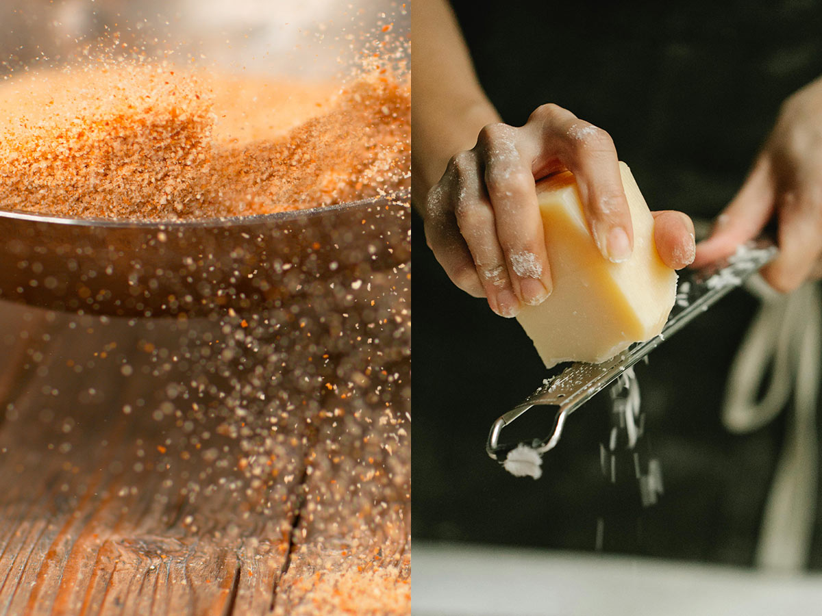 Replace Bread Crumbs with Parmesan