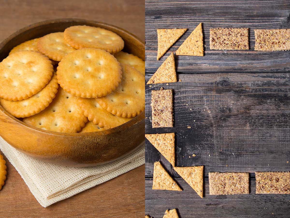Replace Crackers with Flax Crackers