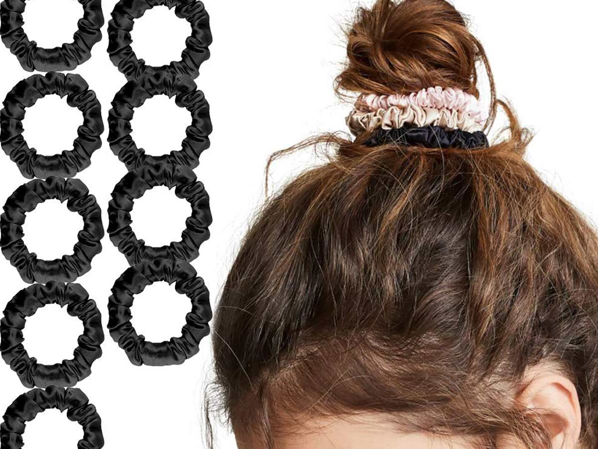 Messy Bun with Scrunchie