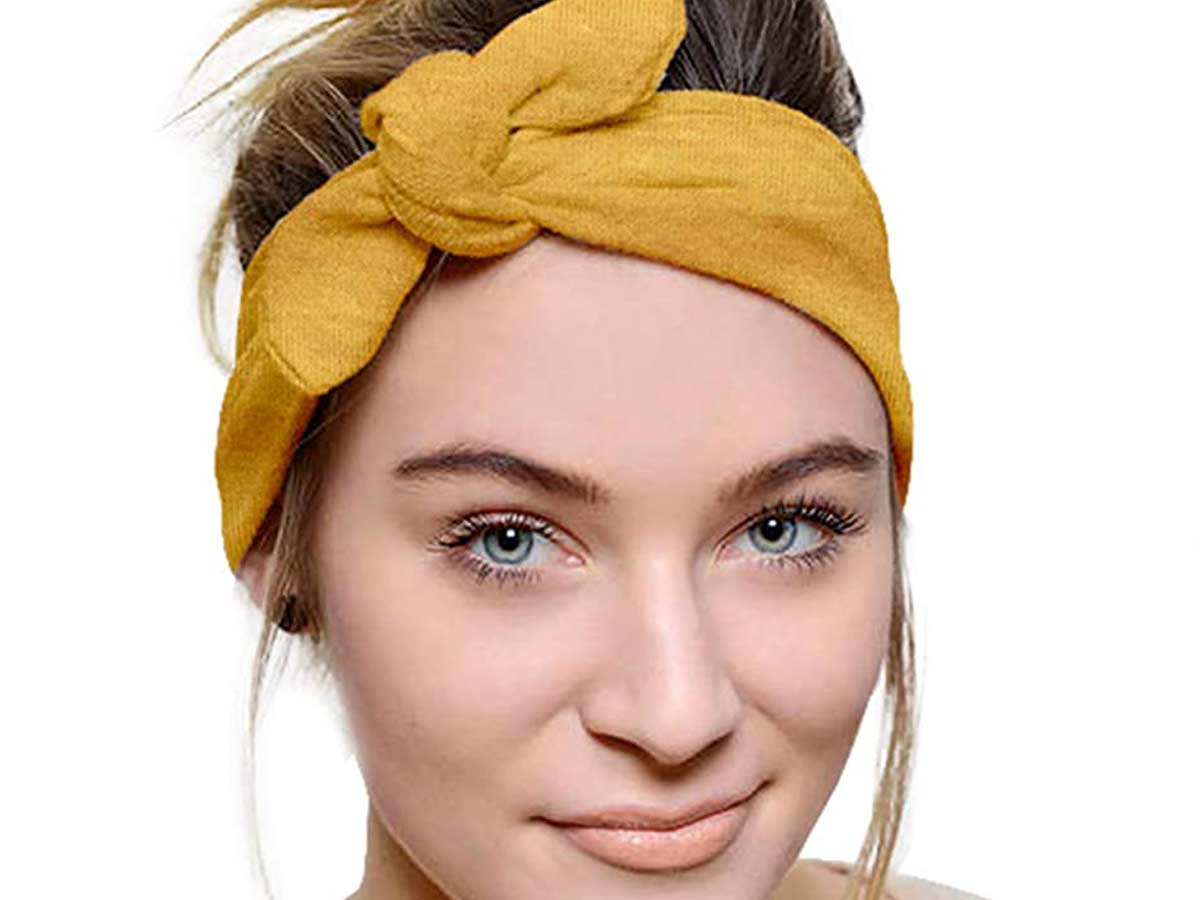 Headband with Sheer Ribbon