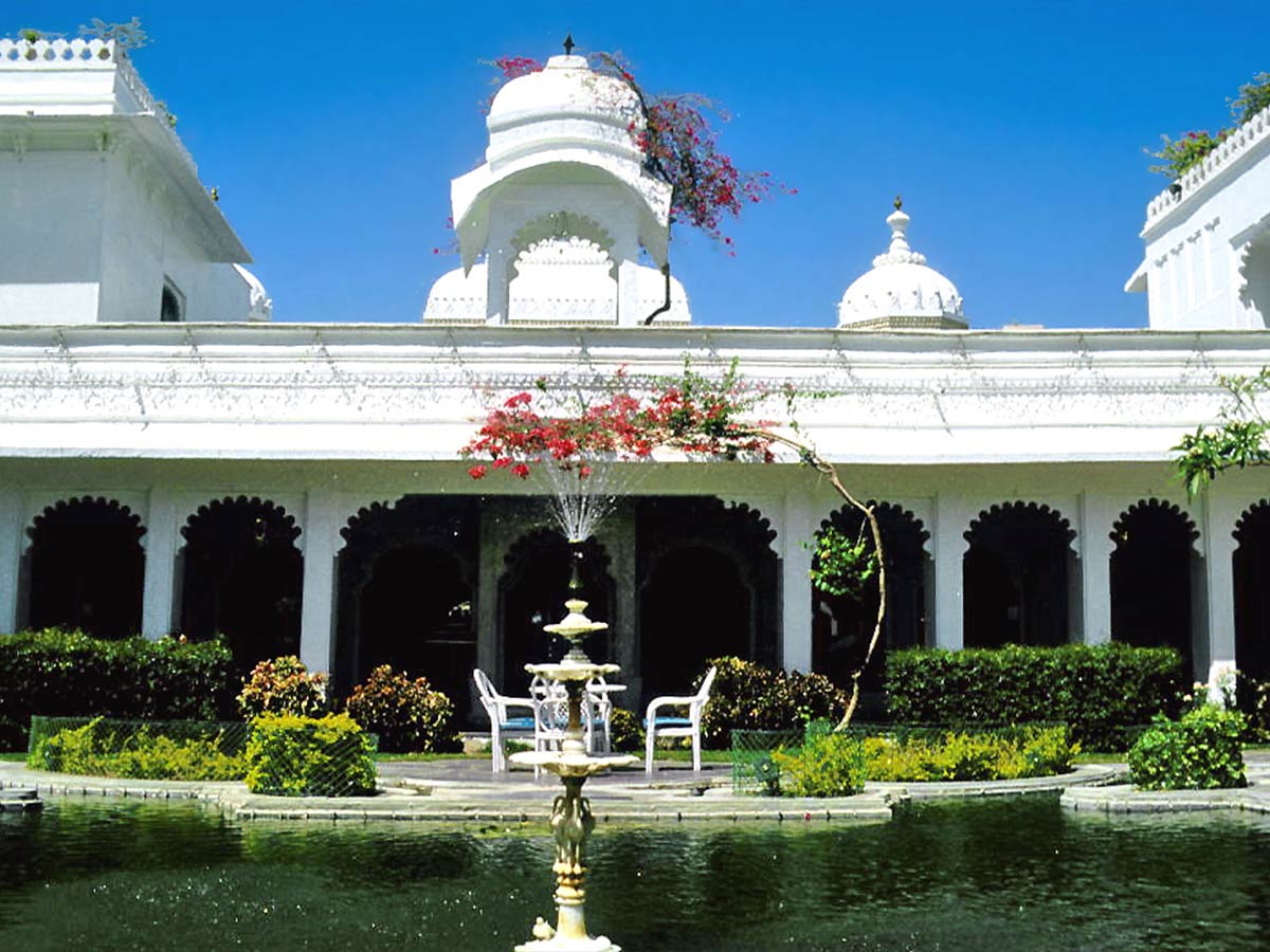 Taj Lake Palace in Udaipur, India