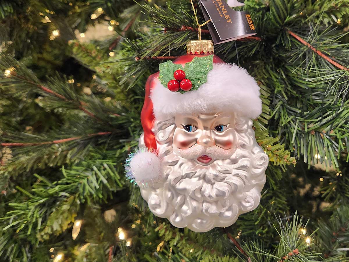 Creepy Santa Head