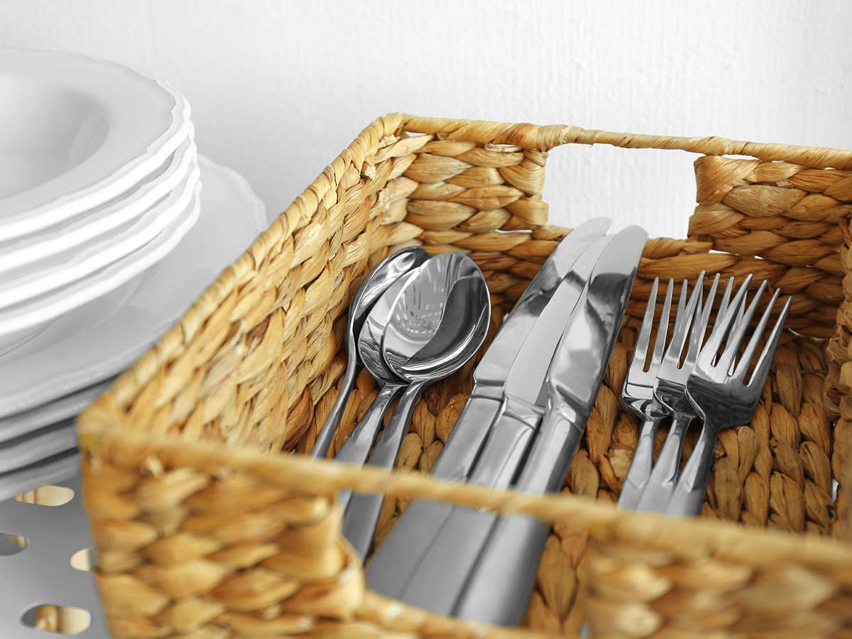 Wicker Pantry Baskets