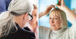 women damaging their hair