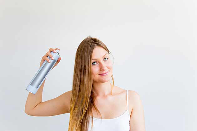 Using Too Much Dry Shampoo