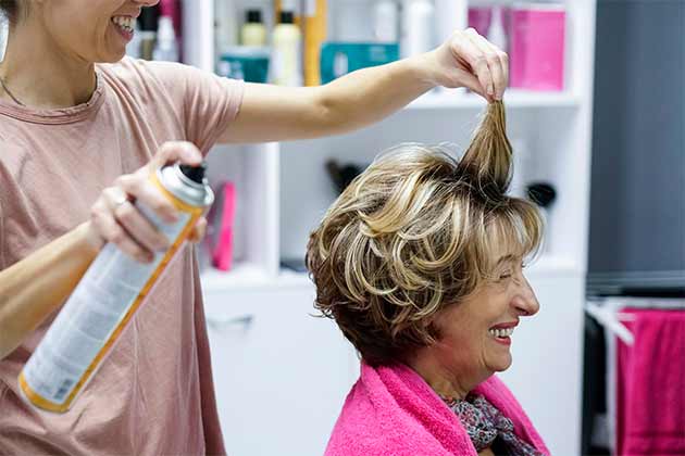 Hair Sprays with Alcohol