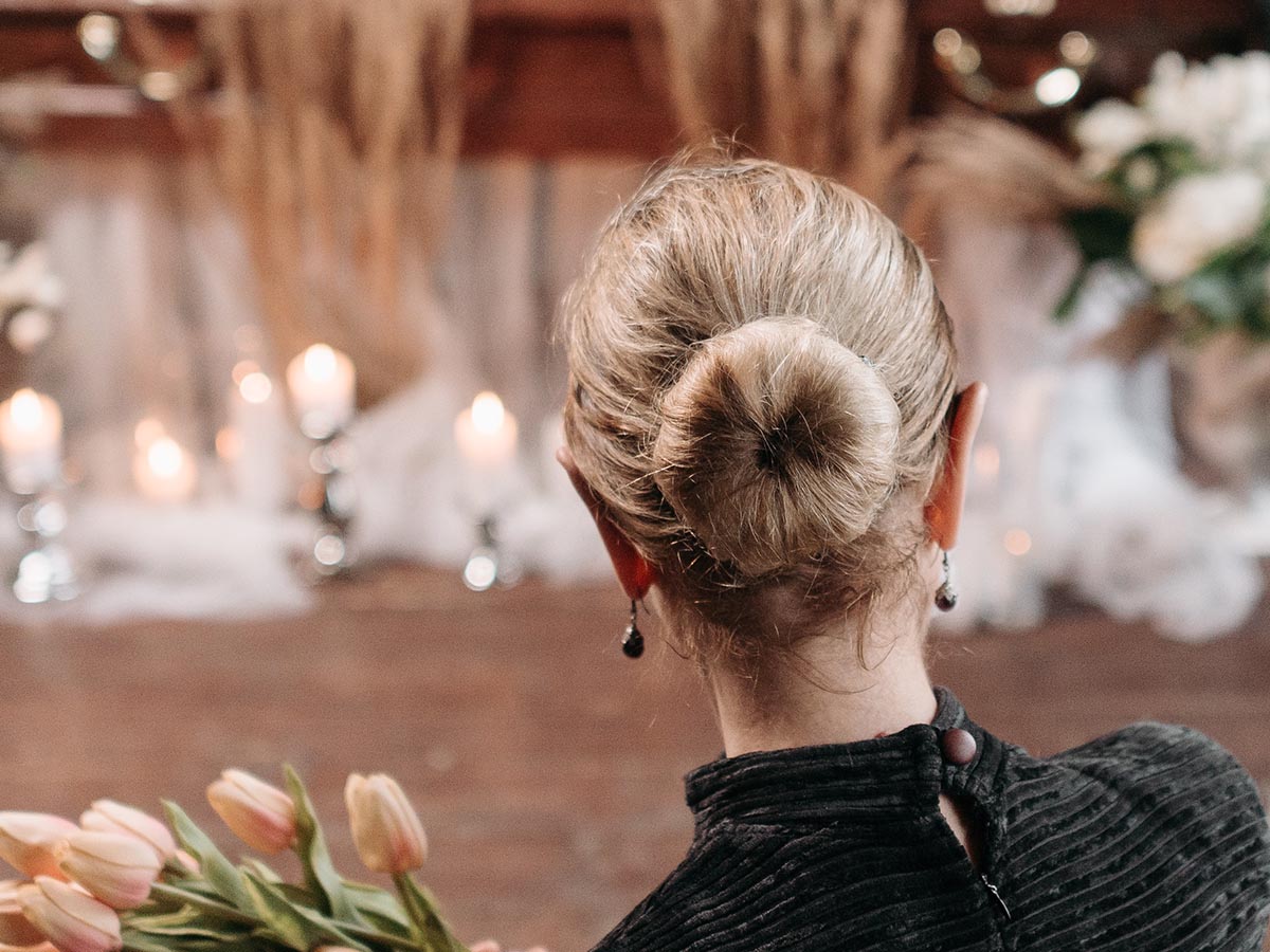 Tight Ponytails or Buns