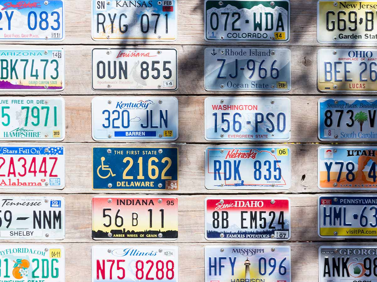 Old License Plates