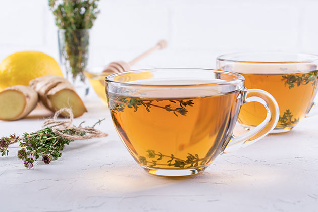 Thyme Tea for a Cough