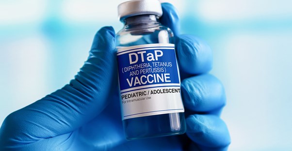 a vaccine bottle
