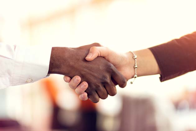 Give a Strong Handshake