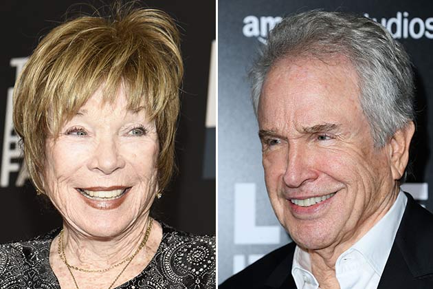Shirley MacLaine and Warren Beatty