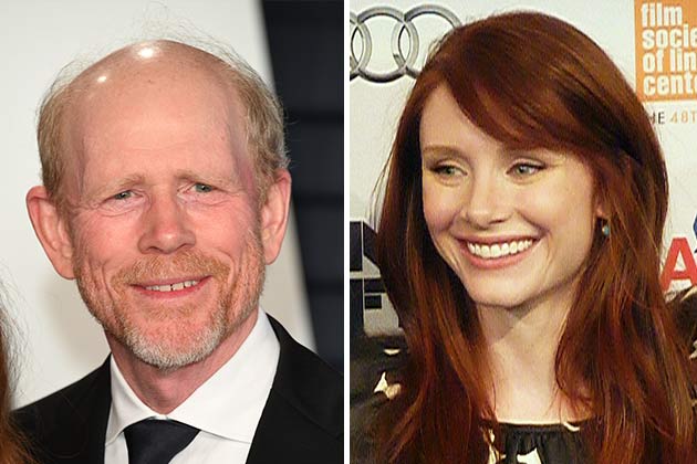 Ron Howard and Bryce Dallas Howard