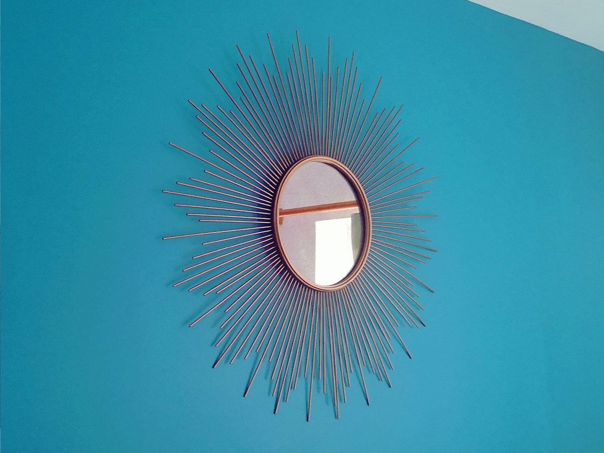 DIY a Sunburst Mirror