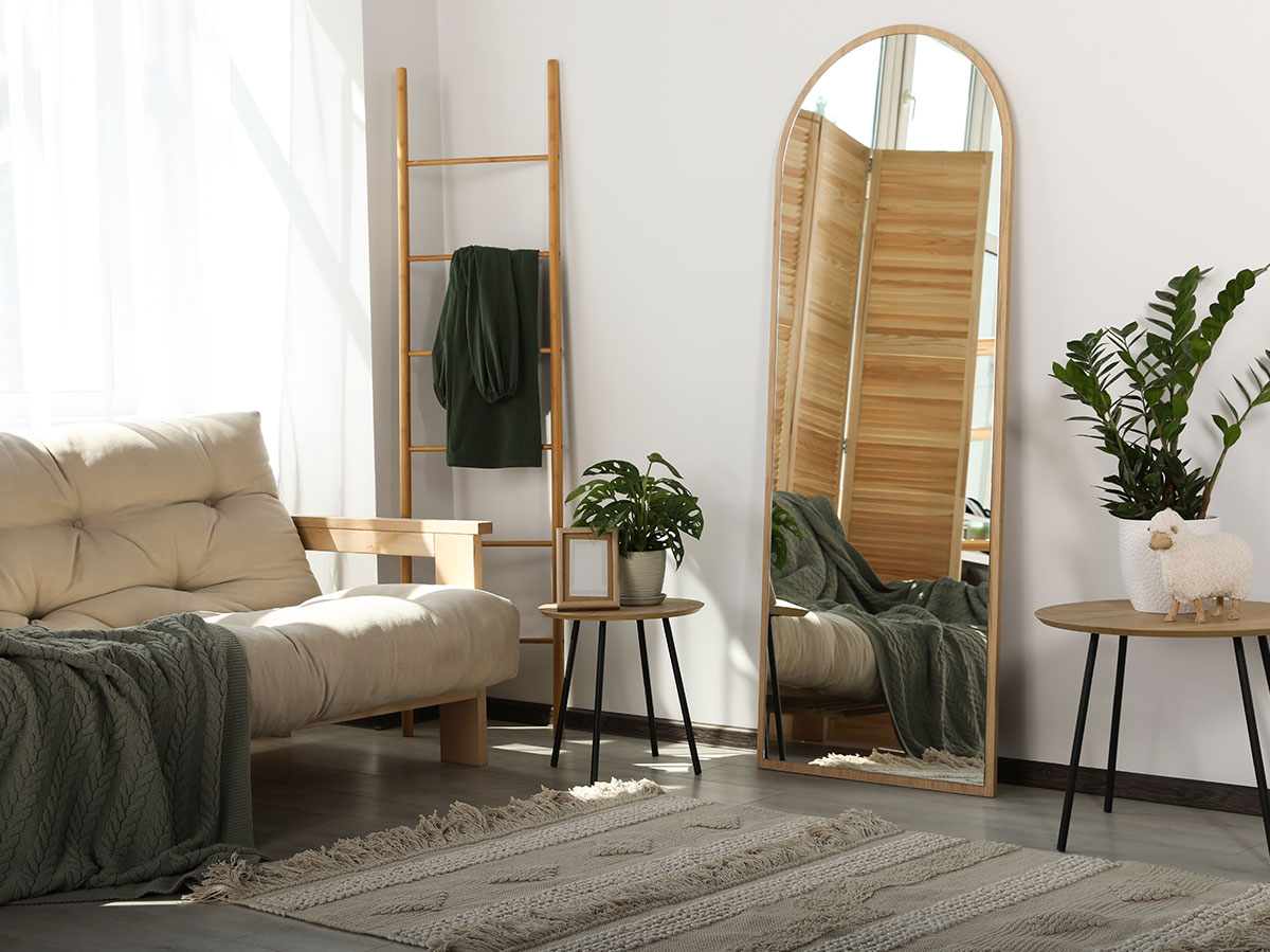 Use Full-Length Mirrors as Decoration