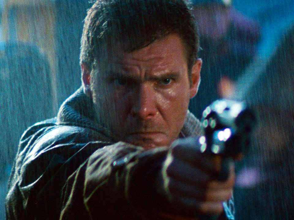 Harrison Ford in Blade Runner