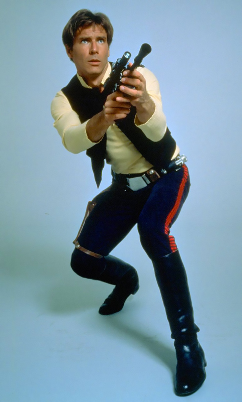 Harrison Ford in the Star Wars