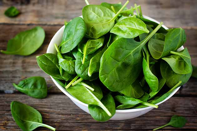 Dirty: Spinach