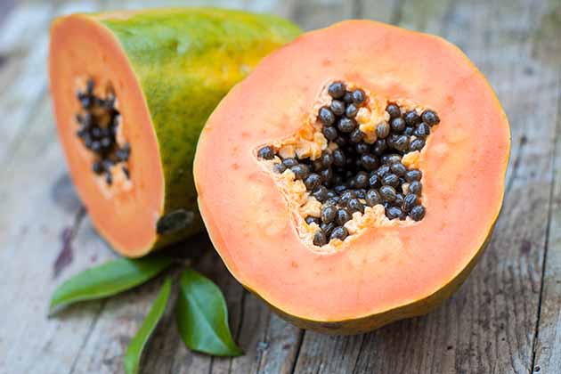 Clean: Papayas