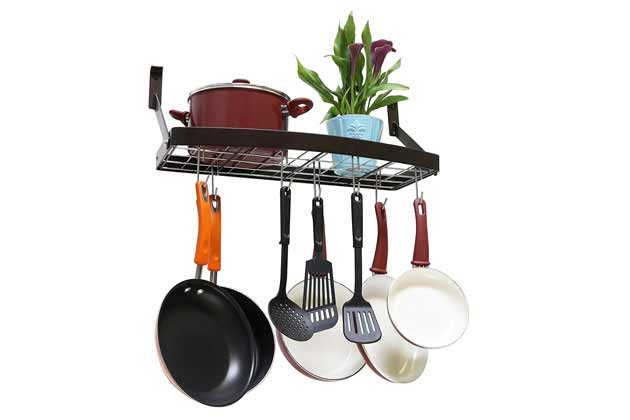 Hang Pots and Pans in the Kitchen