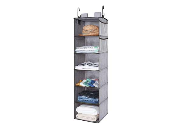 Purchase Hanging Cubbies for the Closet