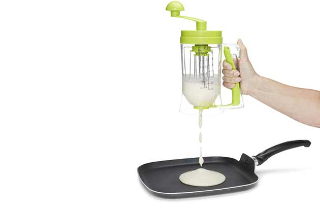 Pancake Batter Dispenser and Mixer