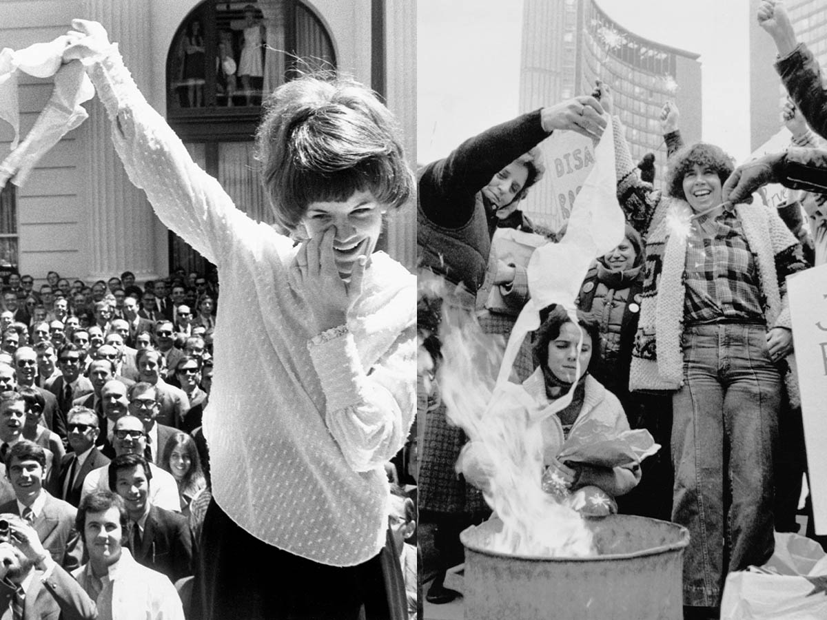 Feminists Burned Their Bras Outside of Miss America 1969